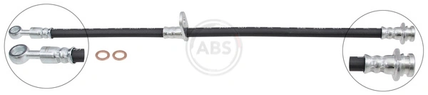 Mangueira do freio dianteira para Suzuki Swift AZ