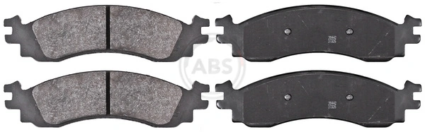 Sapatas do freio dianteiras de disco 8L2Z2V001B Ford