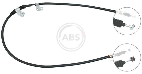 Cabo do freio de estacionamento traseiro esquerdo Mazda 626 III GD ao melhor preço