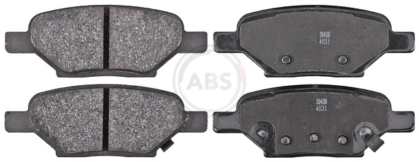 25864605 General Motors Sapatas do freio traseiras de disco