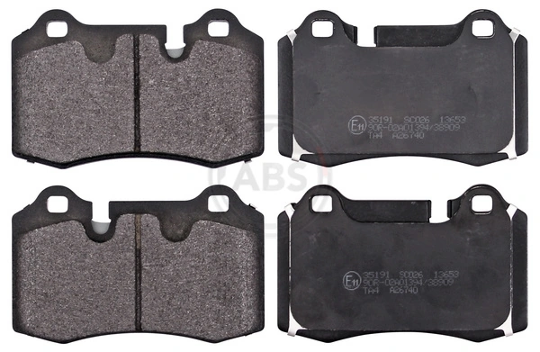 Sapatas do freio traseiras de disco Aston Martin 7G432C562AA preço, a partir de 66,81 USD