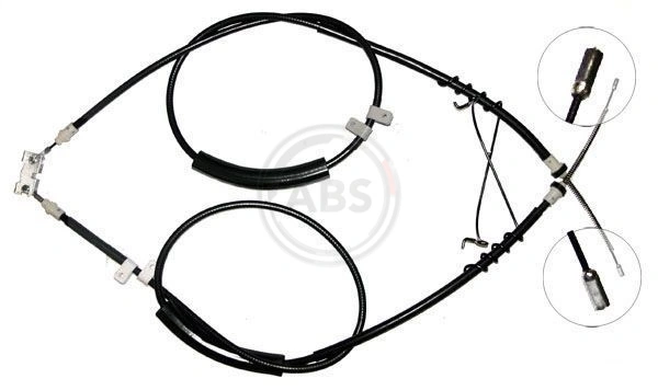 Cabo traseiro direito/esquerdo do freio de estacionamento Beca Cables 2001037 preço, a partir de 39,98 USD