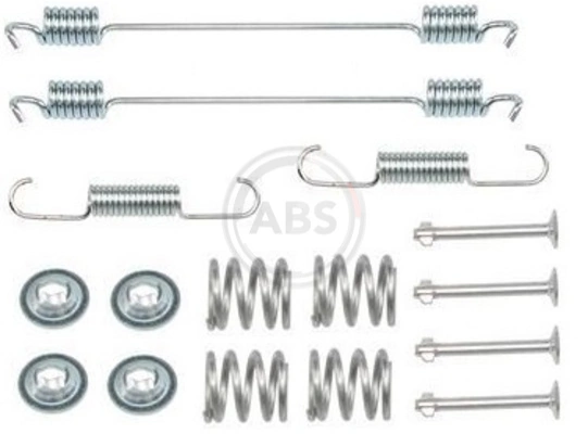  Kit de montagem das sapatas traseiras de tambor Smart FORTWO coupé (450) (2004 - 2007) 