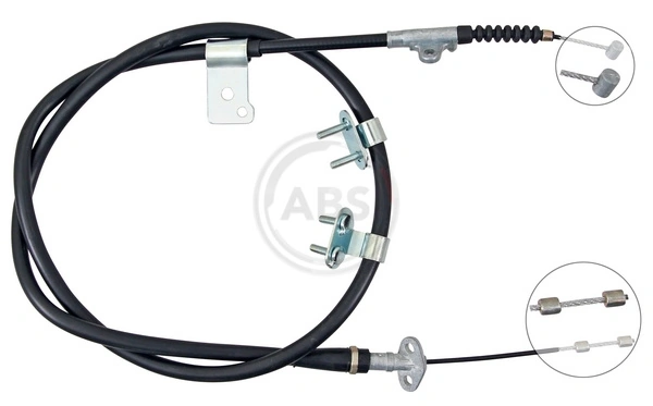 Cabo do freio de estacionamento traseiro esquerdo para Nissan Pathfinder R50