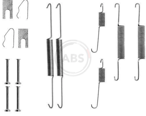 Kit de montagem das sapatas traseiras de tambor BMW 5  E28 ao melhor preço