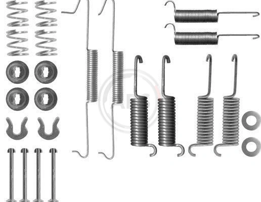 Compre Kit de montagem das sapatas traseiras de tambor Volkswagen Transporter 