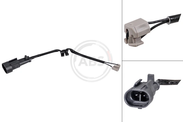 Sensor dianteiro de desgaste das sapatas do freio 42548196 Iveco