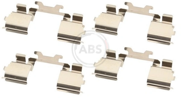  Kit de molas de fixação de sapatas de disco dianteiras Citroen Jumper сaixa (250) (2006 - 2026) 