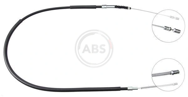 Cabo traseiro direito/esquerdo do freio de estacionamento 1002001 Beca Cables