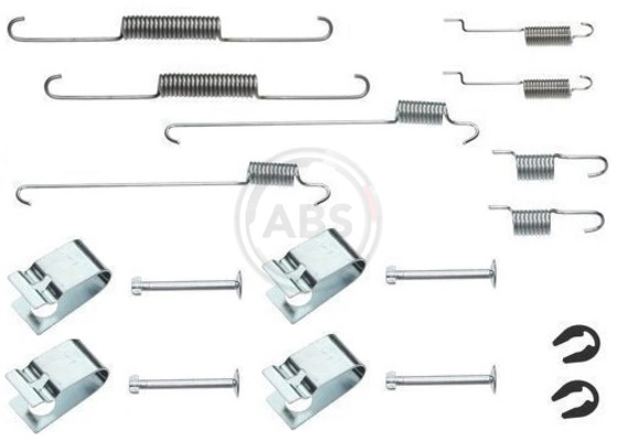  Kit de montagem das sapatas traseiras de tambor Suzuki Baleno sedan (EG) (1995 - 2002) 