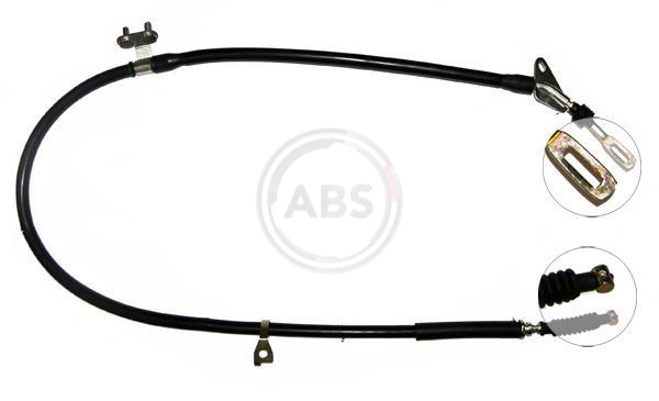 Cabo do freio de estacionamento traseiro esquerdo Mazda 323 III BF ao melhor preço