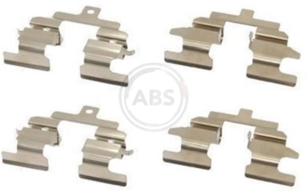 D4080JA01A Toyota Kit de molas de fixação de sapatas de disco traseiras