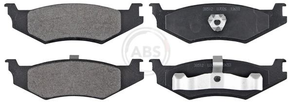 Sapatas do freio traseiras de disco Fiat/Alfa/Lancia K05080896AB preço, a partir de 35,40 USD