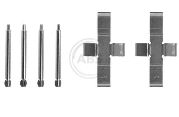 Compre Kit de molas de fixação de sapatas de disco dianteiras Mercedes E 
