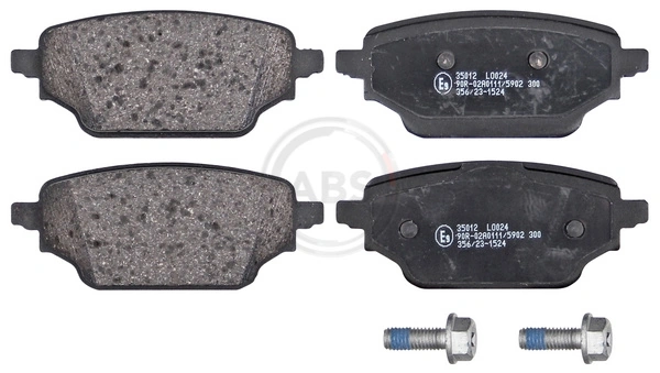 Compre 95C698151 VAG Sapatas do freio traseiras de disco