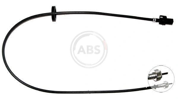 Cabo de acionamento de velocímetro para Ford Escort GAL