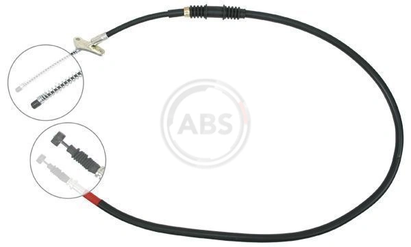 Cabo do freio de estacionamento traseiro direito Beca Cables 2001054