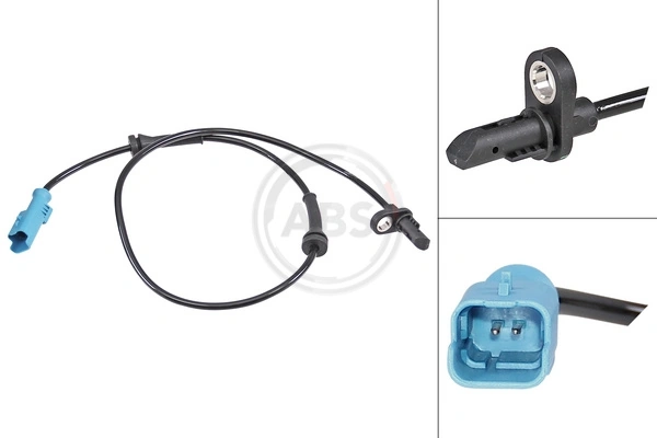 Sensor ABS traseiro 3556312 Peugeot/Citroen