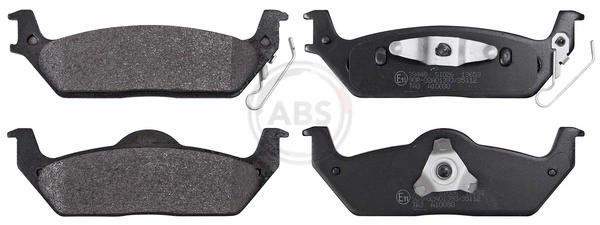 Sapatas do freio traseiras de disco 8L3Z2V200B Ford