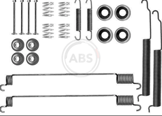 Kit de montagem das sapatas traseiras de tambor Nissan Patrol  K260 ao melhor preço