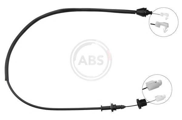 Cabo/pedal de gás (de acelerador) Beca Cables 612025