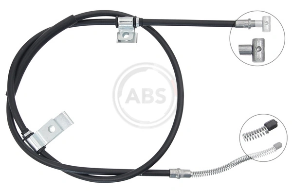 Compre 1601009 Beca Cables Cabo do freio de estacionamento traseiro direito