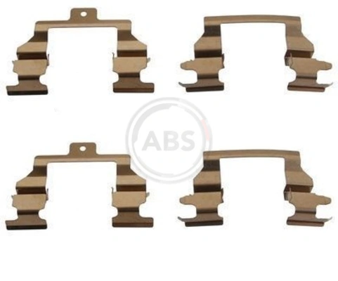 Kit de molas de fixação de sapatas de disco dianteiras Toyota Corolla  E11 ao melhor preço