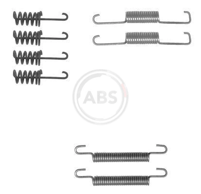 Kit de montagem das sapatas traseiras de tambor Mercedes G  W463 ao melhor preço