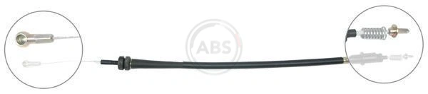 Cabo/pedal de gás (de acelerador) para Opel Astra F48, F08