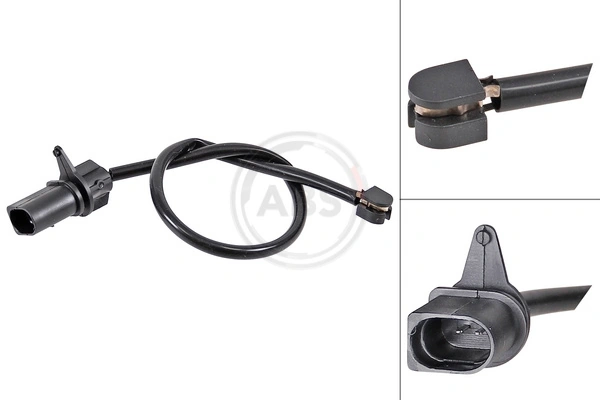 95B907253E VAG Sensor dianteiro de desgaste das sapatas do freio