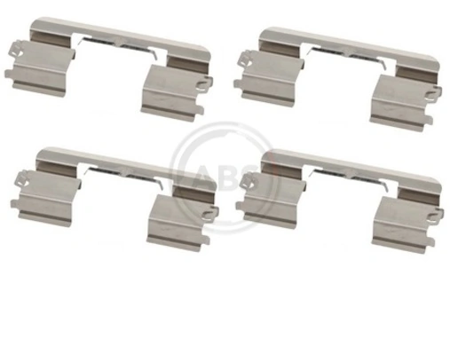 Compre Kit de molas de fixação de sapatas de disco dianteiras Opel Zafira 