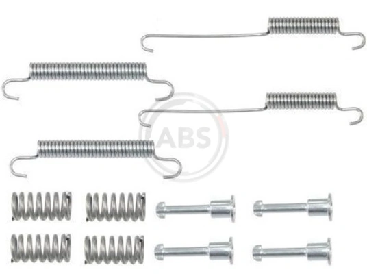 Kit de montagem das sapatas traseiras de tambor para Chrysler Voyager II GS 
