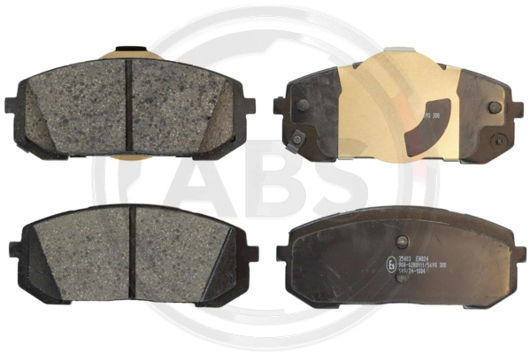 Compre Sapatas do freio dianteiras de disco Hyundai Elantra 7