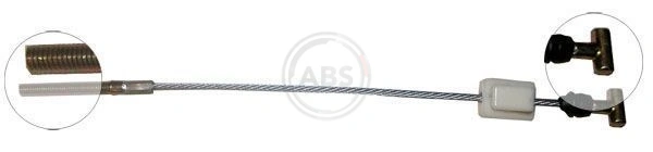 Cabo do freio de estacionamento dianteiro 302042 Beca Cables