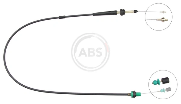 Cabo/pedal de gás (de acelerador) Volkswagen Polo III 6N2