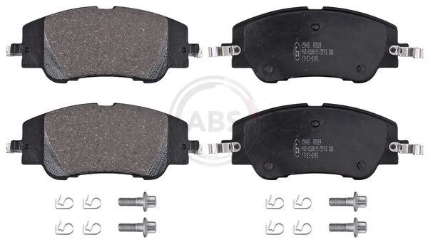 1681371180 Opel Sapatas do freio dianteiras de disco