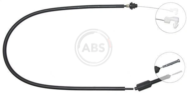  Cabo/pedal de gás (de acelerador) Renault Clio I сaixa (S57) (1991 - 1998) I