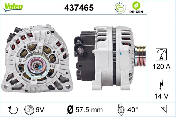 Compre 437465 VALEO Gerador