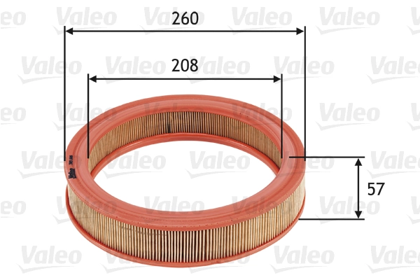 Filtro de ar Ford Taunus '80 GBS.GBNS