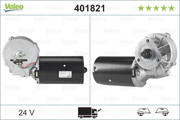 Motor de limpador pára-brisas do pára-brisas VALEO 401821 preço, a partir de 455,95 USD