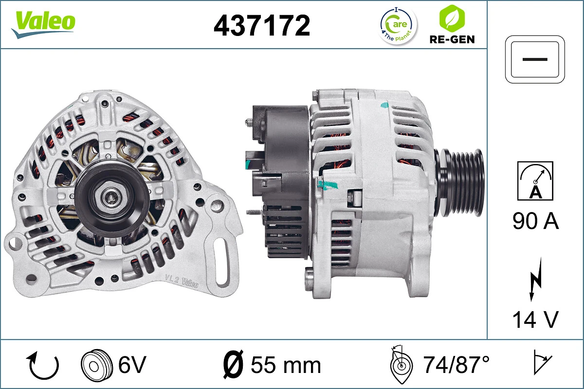 Compre 437172 VALEO Gerador