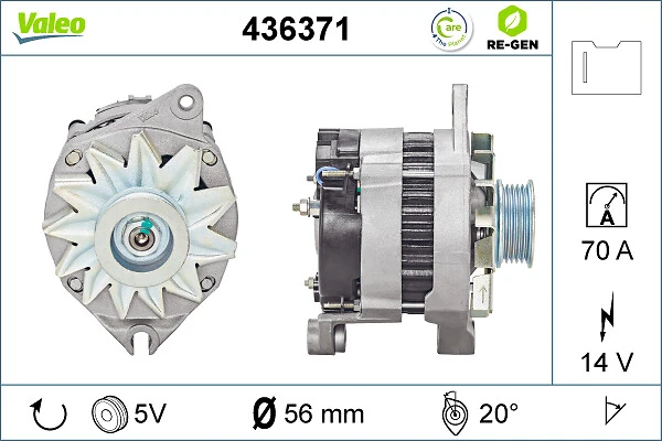Compre 436371 VALEO Gerador