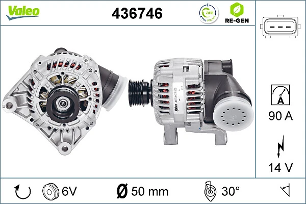 Compre 436746 VALEO Gerador