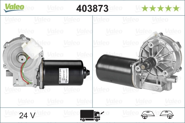 Motor de limpador pára-brisas do pára-brisas VALEO 403873 preço, a partir de 112,85 USD