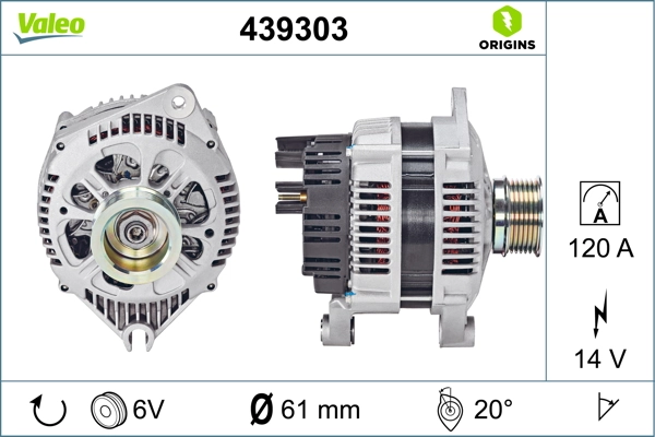 Gerador CA1835IR HELLA