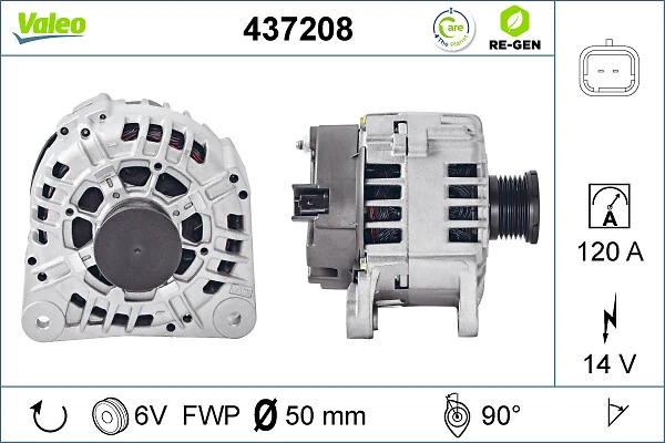 Compre 437208 VALEO Gerador