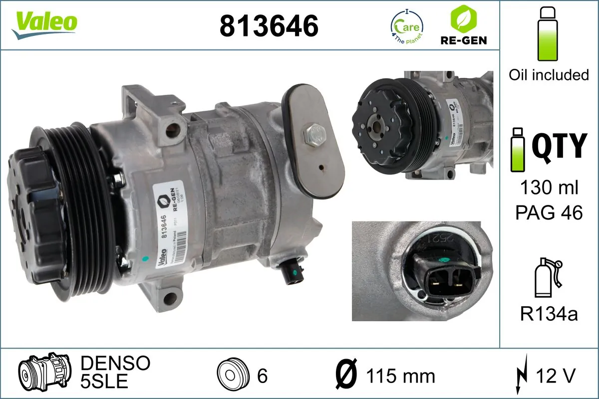 Compressor de aparelho de ar condicionado Fiat/Alfa/Lancia 50500379 preço, a partir de 73,33 USD