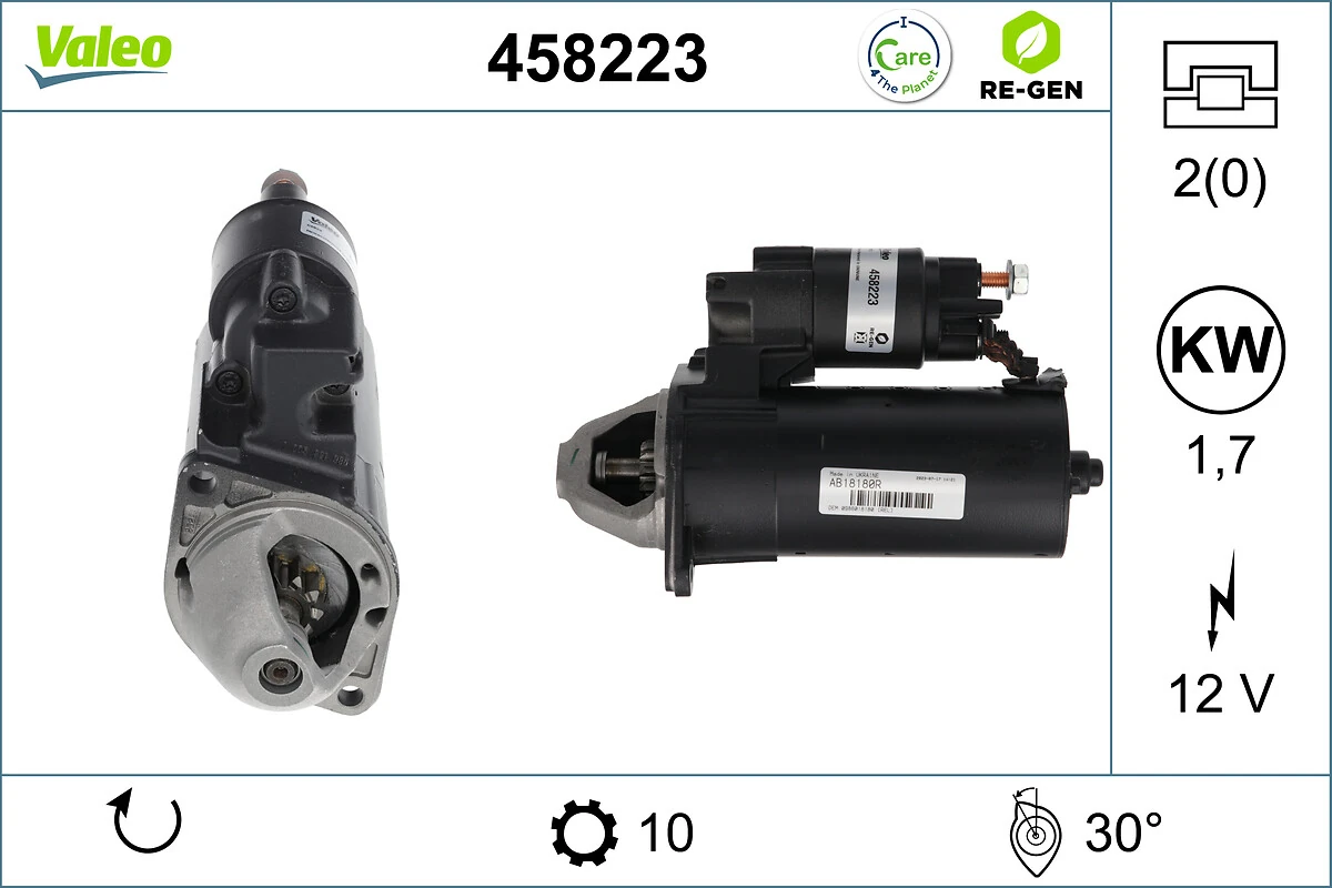  Motor de arranco Mercedes A hatchback (W169) (2004 - 2012) 