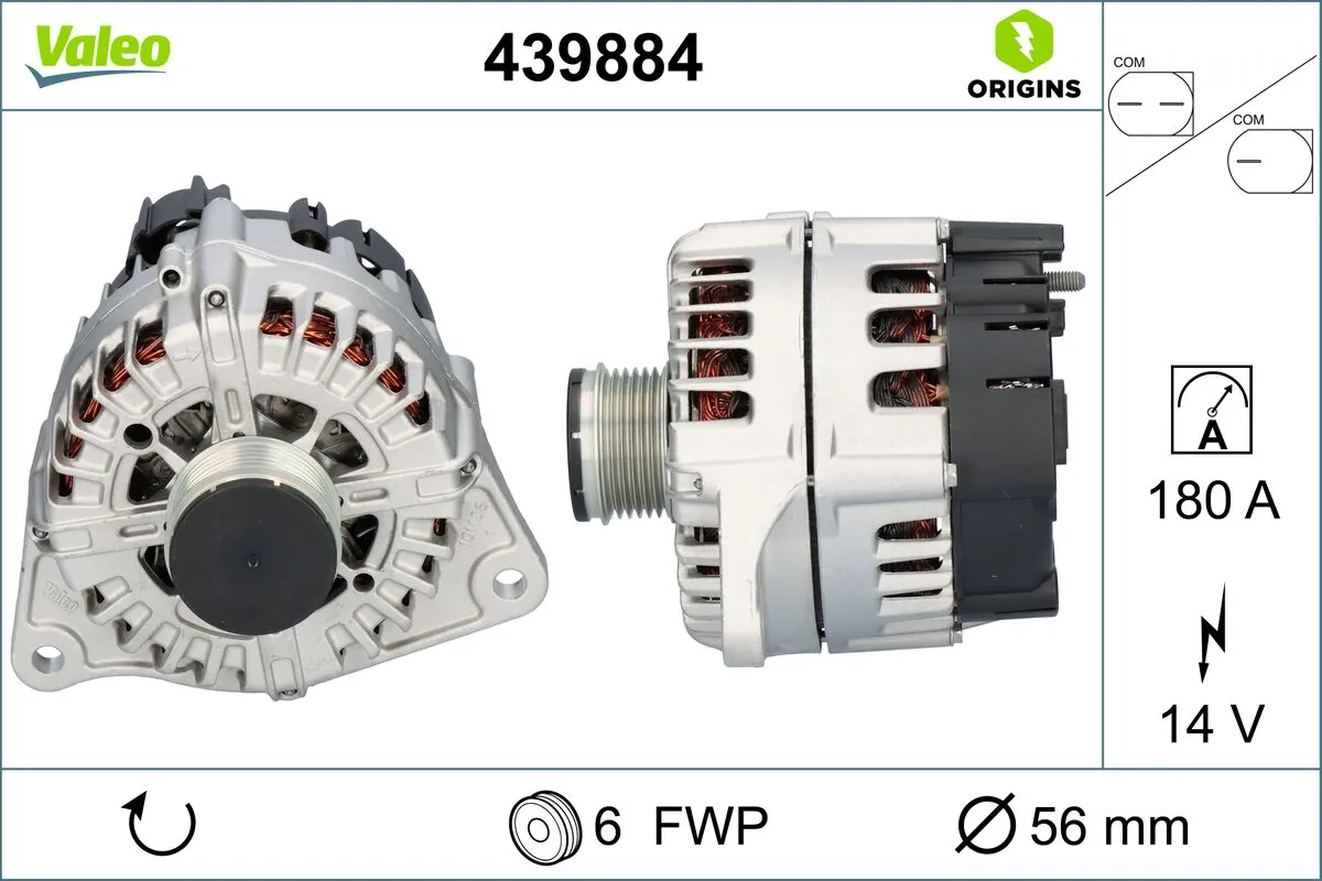 Compre 439884 VALEO Gerador