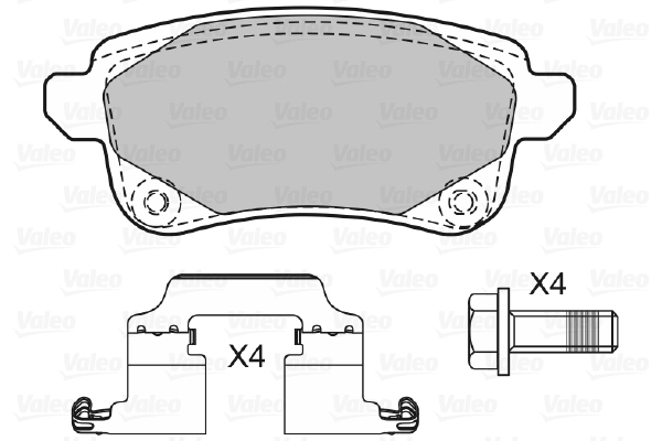 Compre GDB2136 Ford Sapatas do freio traseiras de disco